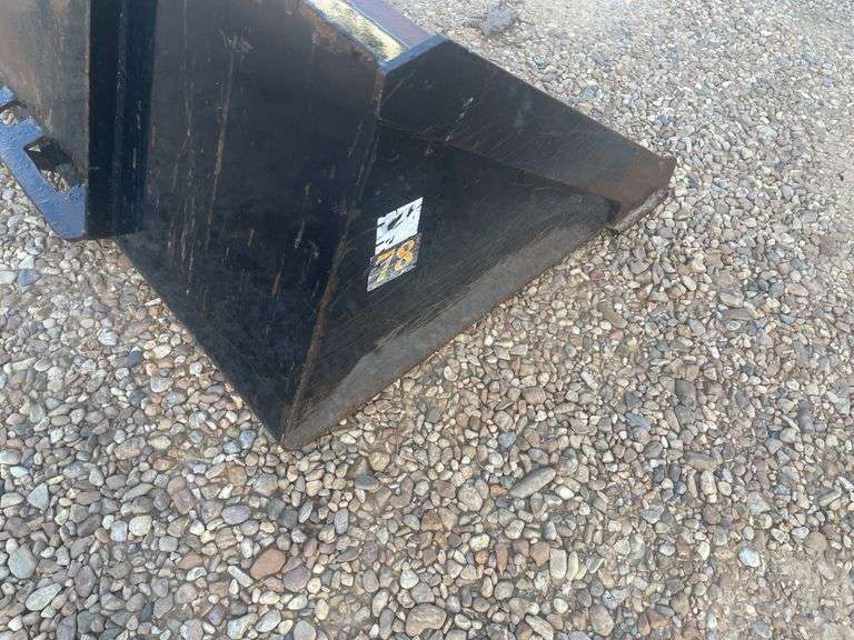 76" Tomahawk Skid Steer Bucket Attachment
