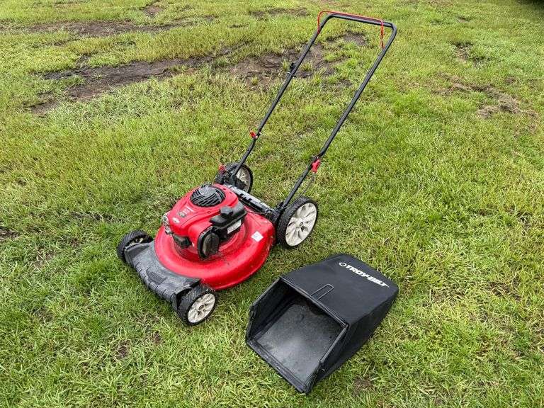 2019 Troy-Bilt 21" Push Mower w/ Rear Mulch Bag