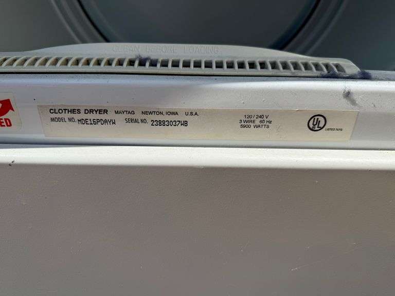 Maytag Coin Dryer