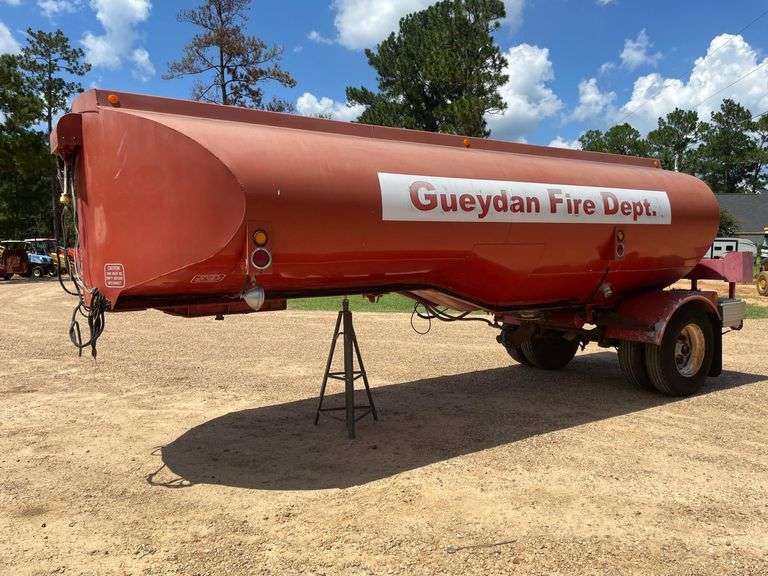 4000 Gallon Water Tanker 5th Wheel Trailer