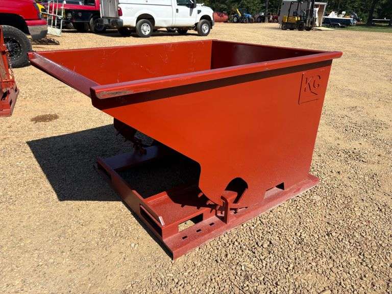 KC Forklift Dumpster Hopper