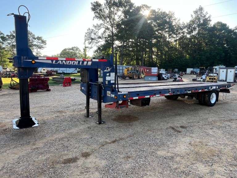 2014 Landoll 342 24' Container Hauling Trailer