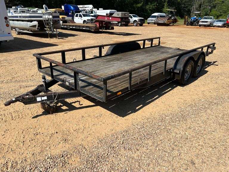 18' Tandem Axle Utility Trailer