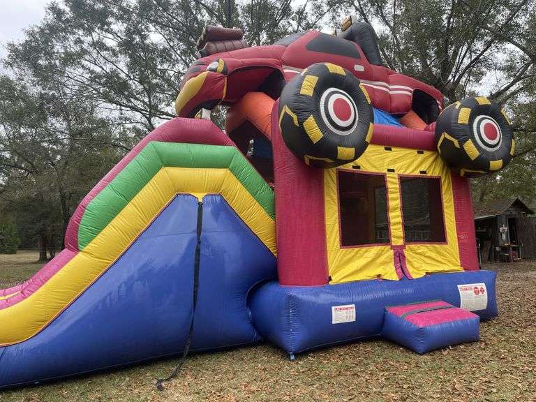 Monster Truck Inflatable Combo