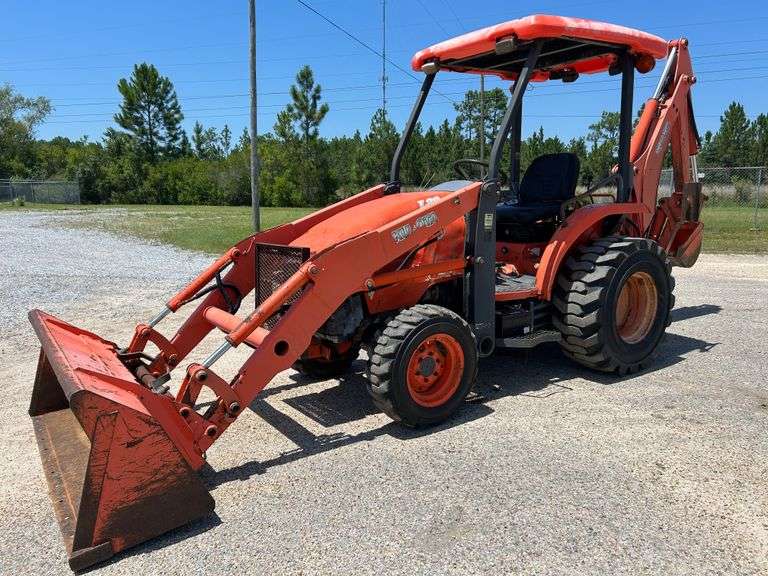 2007 Kubota L39 GST 4x4 R/T Loader Backhoe