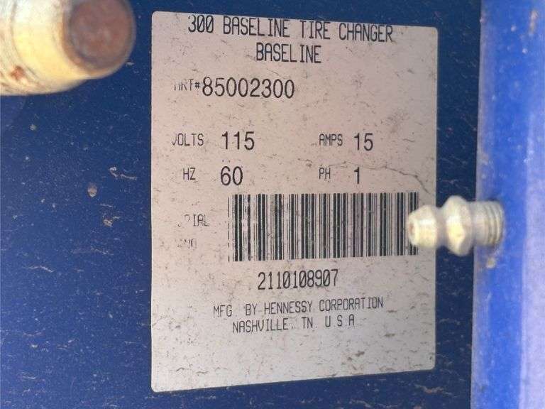 Baseline 300 Tire Changer