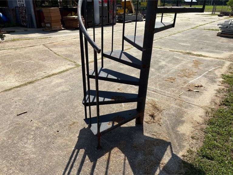 10' x 4' Spiral Stair Case