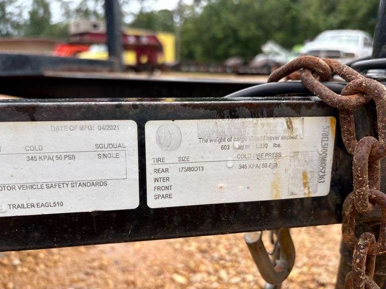 2021 10' Caliber Utility Trailer