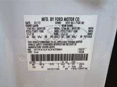 2012 Ford F150 Extended Cab Pickup Truck (167,582 Miles)