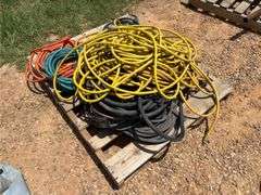 Pallet of Various Hoses/Cords