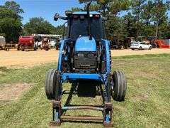 2001 New Holland TS110 4WD Enclosed Cab Tractor (3,612 Hours)