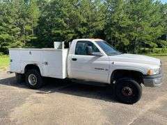 2001 Dodge Ram 3500 2 Door Regular Cab Utility Body Truck (137,973 Miles)