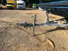 27' Work Barge w/ Tandem Axle Trailer