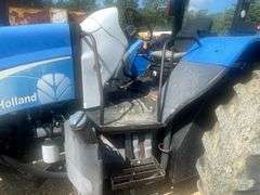 2011 New Holland T5 040 Open Cab 2wd Tractor with Side Cutter