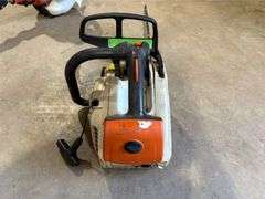 Gas Powered Grinder & Chainsaw