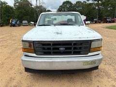 1993 Ford F250 2 Door Single Cab Pickup Truck (107,394 Miles)