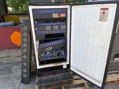 (3) Antique Beverage Dispensers & Snack Machine