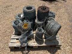 Pallet of Barbed Wire