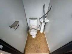 2-Private Stalls Portable Restroom