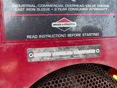 Troy Bilt "Bronco" Riding Mower