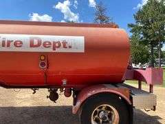 4000 Gallon Water Tanker 5th Wheel Trailer