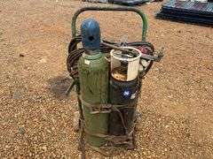 Welding Cart w/ Tanks & Torch