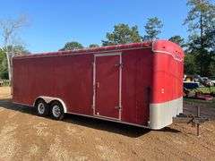 2001 22’ Haulmark Enclosed Tandem Axle Trailer