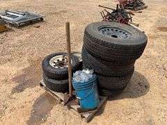 Pallet of Misc. Tires & Various Items