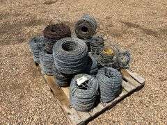 Pallet of Barbed Wire