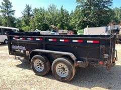 2013 14’ Load Trail Tandem Axle Bumper Pull Dump Trailer