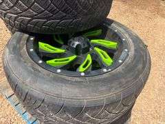 (7) Nitto 255/55 R18 Tires with Supra Wheels