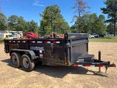 2013 14’ Load Trail Tandem Axle Bumper Pull Dump Trailer