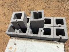 Concrete Blocks & Foldup Table