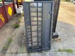 (3) Antique Beverage Dispensers & Snack Machine