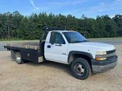 2001 Chevrolet 3500 Single Cab FlatBed Pickup (171,895 Miles)