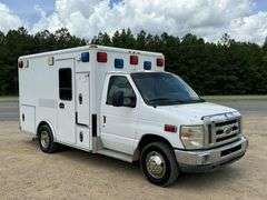 2010 Ford E-350 Ambulance RWD Truck 6.0 8cyl. Diesel (133,572 Miles)