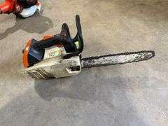 Gas Powered Grinder & Chainsaw