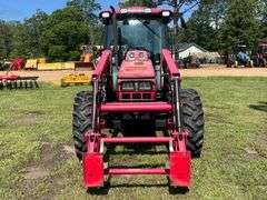 2008 Mahindra 8560 4x4 Tractor w/Front Loader (239 Hours)