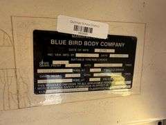 1995 International 3800 Blue Bird 72 Passenger School Bus (189,812 Miles)