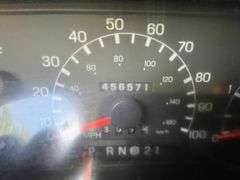 2000 Ford F550 Super Duty Single Cab Service Body Truck w/Crane (456,571 Miles)