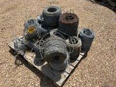 Pallet of Barbed Wire