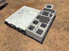 Concrete Blocks & Foldup Table