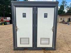 2-Private Stalls Portable Restroom