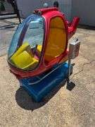 Coin Operated Helicopter Kids Ride on Machine