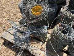 Pallet of Barbed Wire