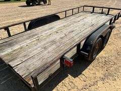 18' Tandem Axle Utility Trailer