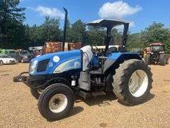 2011 New Holland T5 040 Open Cab 2wd Tractor with Side Cutter