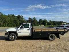 2001 Chevrolet 3500 Single Cab FlatBed Pickup (171,895 Miles)