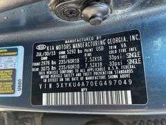 2014 Kia Sorento 4 Door MPV (233,169 Miles)