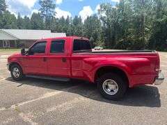 2000 Ford F350 4 Door Crew Cab Dually Diesel Truck (120,941 Miles)